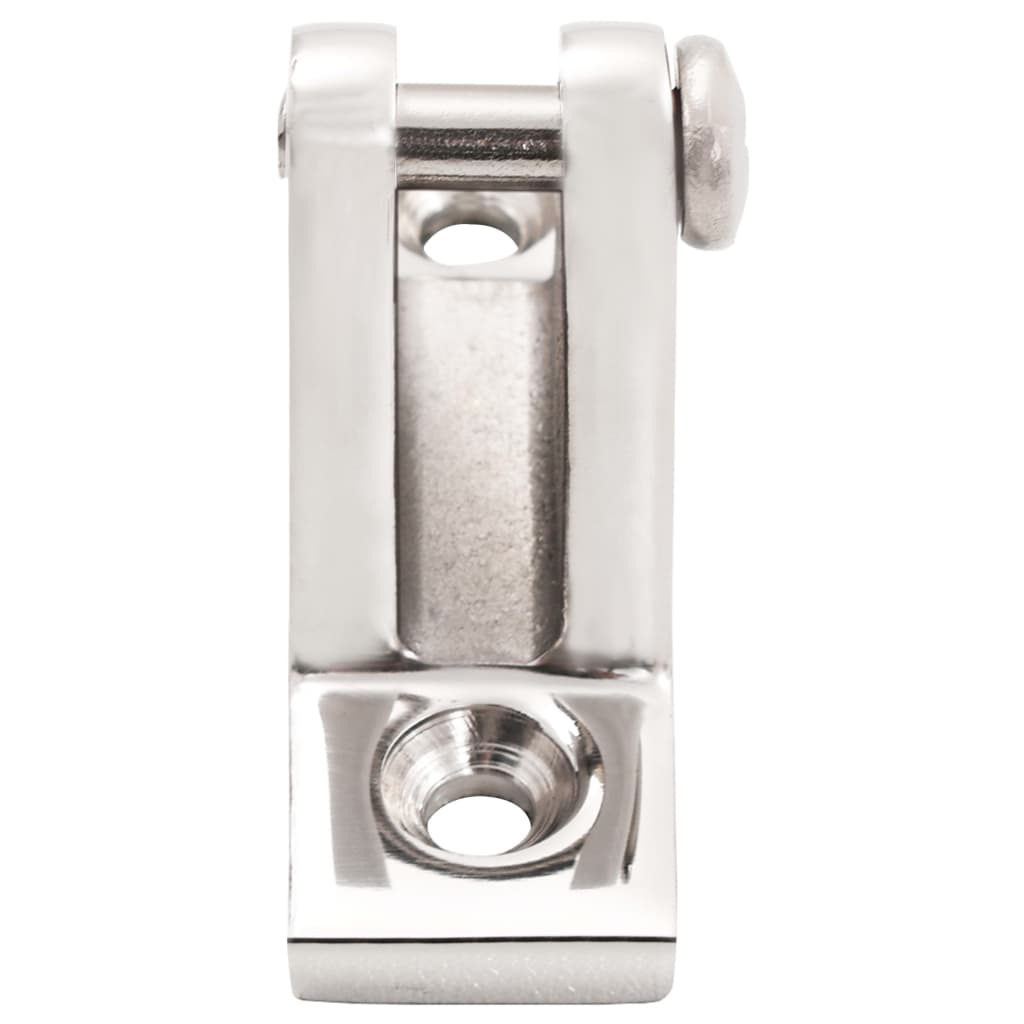 vidaXL Boat Deck Hinges for Bimini Top 4 pcs Stainless Steel-3