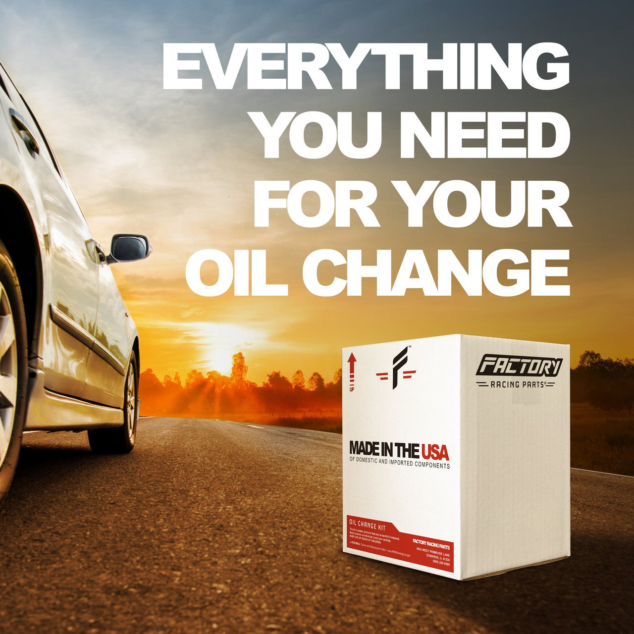 Oil Change Kit For Ford Crown Victoria, Escape, Explorer, F150 F250 F350, Mustang, Lincoln Town Car, Mercury Grand Marquis, Mountaineer, Mariner 5W-20 Oil - 6 Quarts-1