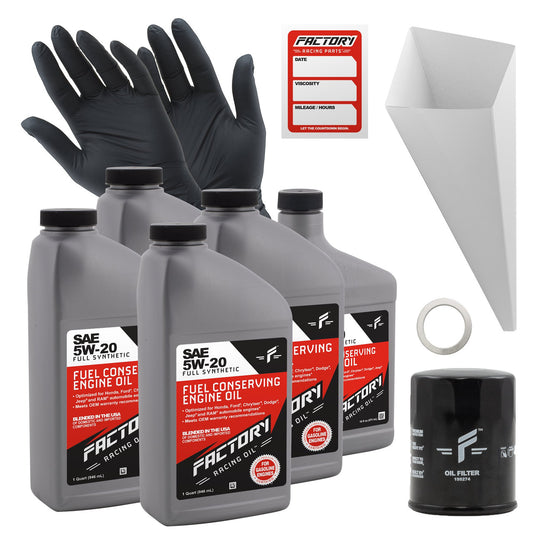 Oil Change Kit For Honda Civic, Accord, CR-V, Element, Odyssey, Ridgeline, Fit, Acura MDX, RL, RSX, TL, TSX, ZDX 5W-20 Oil - 4.5 Quarts-0