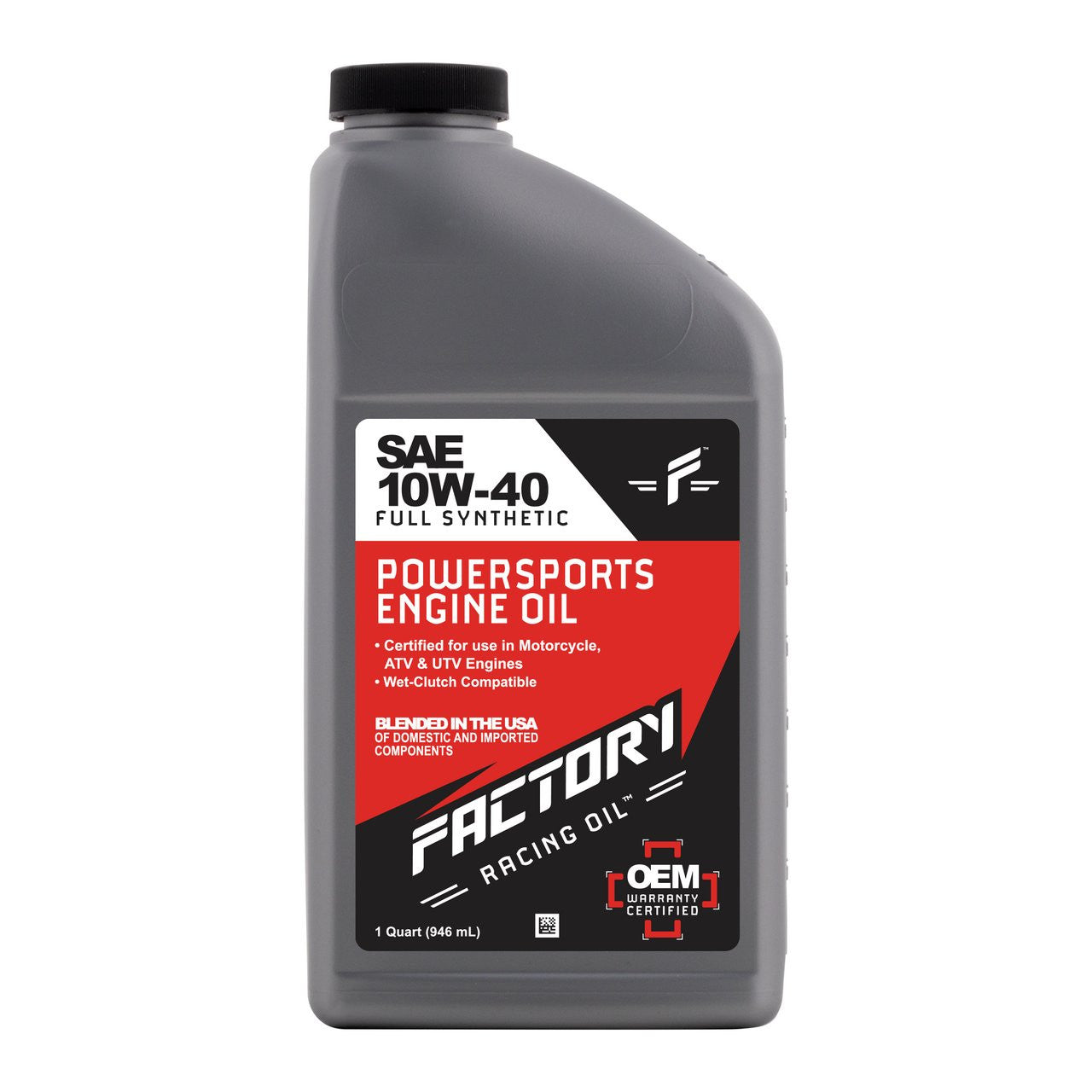 10W-40 Full Synthetic 1.5 Quart Oil Change Kit fits Suzuki DR-Z125, SP125-1